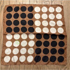 Vintage Polka Dot Scarf